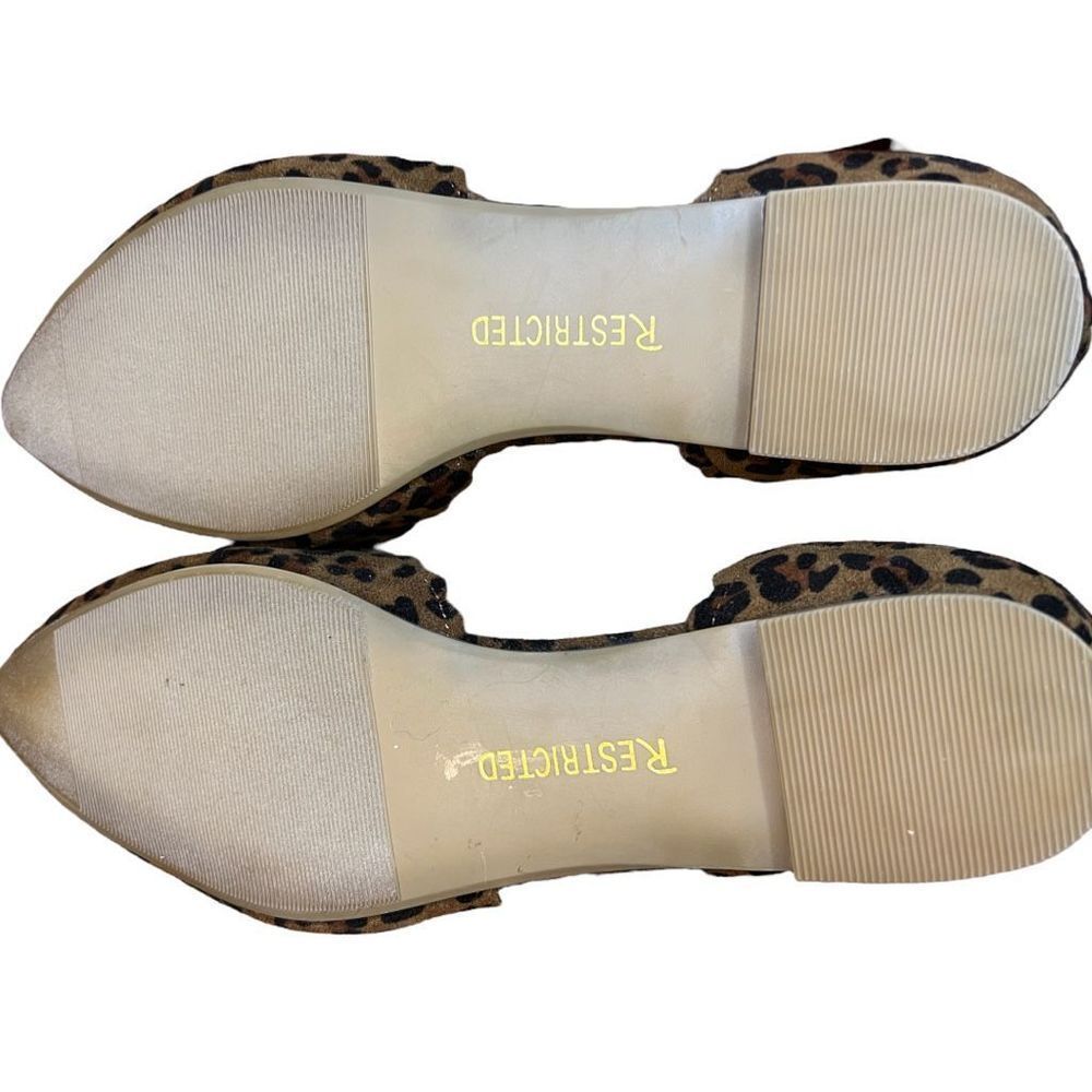 Restricted Leopard Print Flats - Picture 3 of 5